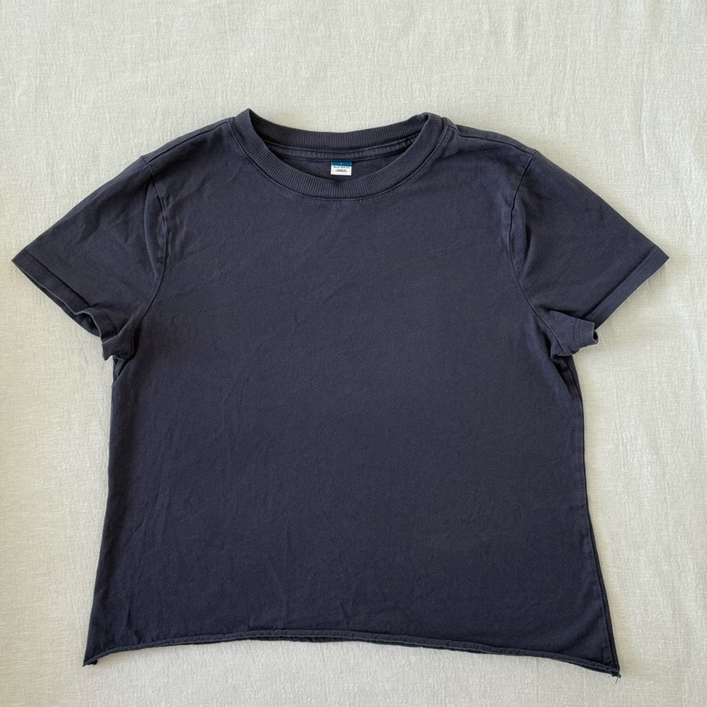 Old Navy Navy Blue T-Shirt